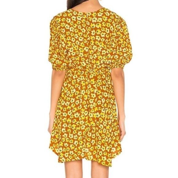 Faithfull the Brand Dress Ilia Floral Mini Dress size 4 - Picture 2 of 16